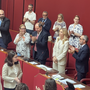 Consiglio comunale, Silvia Salis giura da sindaca: “Genova ha scelto il cambiamento, sarò la sindaca di tutte e tutti”