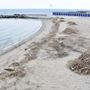Sanremo: spiagge invase da legname e detriti dopo la mareggiata di Pasqua, i gestori non sanno come fare (Foto)