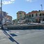 Sanremo: lavori in frazione Poggio, piazza della Libertà verso il completamento (Foto)