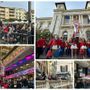 Sanremo, la sfilata delle bande accende il centro: musica e colori aprono il weekend dei fiori (Foto e Video)
