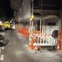 Sanremo, auto centra il ponteggio e fugge: strada chiusa per ore in corso Trento (Foto) Sanremo, auto centra il ponteggio e fugge: strada chiusa per ore in corso Trento (Foto)