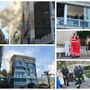 Incendio in un appartamento in via Galilei a Sanremo: evacuato un intero stabile (Foto e Video)