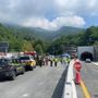 Scontro tra un pullman e un mezzo pesante: testato il Piano di Soccorso Binazionale del tunnel di Tenda (Foto)
