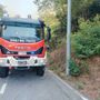 Nuovo incendio a Vado Ligure: stavolta in fiamme una riva in via Fontanelle, nella Valle (FOTO)