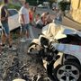 Cinque feriti nello scontro tra due autovetture a Sommariva Perno Cinque feriti nello scontro tra due autovetture a Sommariva Perno