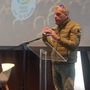Beppe Lauria offre al sindaco di Garessio, Luciano Sciandra, la candidatura alla presidenza della Provincia