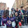 Fossano è “internazionale” con il “Motoraduno di Primavera” inaugurato oggi in via Roma [FOTO]