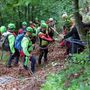 Ritrovata in un canalone a 1.700 metri la donna dispersa nel vallone di San Bernolfo, in valle Stura. In corso le operazioni di recupero