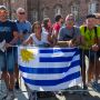 Tifosi da tutto il mondo a Venaria per la Vuelta: dalla Colombia di Bernal, alla Danimarca di Vingegard [FOTO]