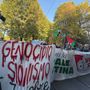Manifestazione Pro Pal: subito tensioni e scontri con le forze dell'ordine