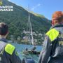 Catamarano si ribalta per il vento forte sul lago Maggiore: diportista salvato dalla motovedetta della Guardia di Finanza