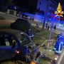 FOTO. Scontro tra due auto a Fagnano Olona: quattro persone soccorse
