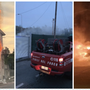 FOTO. Serata di fuoco a Varese, Busto e Cassano Magnago: tre incendi in due ore FOTO. Serata di fuoco a Varese, Busto e Cassano Magnago: tre incendi in due ore