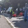 FOTO. Donna investita sulle strisce in via Borghi a Varese: è grave