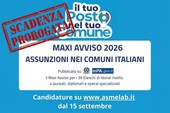 Maxi avviso ASMEL 2026, boom di candidature: prorogata la scadenza al 15 ottobre Maxi avviso ASMEL 2026, boom di candidature: prorogata la scadenza al 15 ottobre
