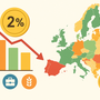 Prezzi fermi al 2% nell’area euro: il rapporto Eurostat