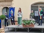 A Pietra Ligure 25 aprile con l'onorevole Gribaudo: "Democrazia da custodire e far vivere" (VIDEO)