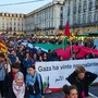Non si ferma il supporto di Torino alla Flotilla: ancora in migliaia in marcia