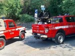 Vado, ancora un incendio a San Genesio: intervento dei vigili del fuoco e della protezione civile