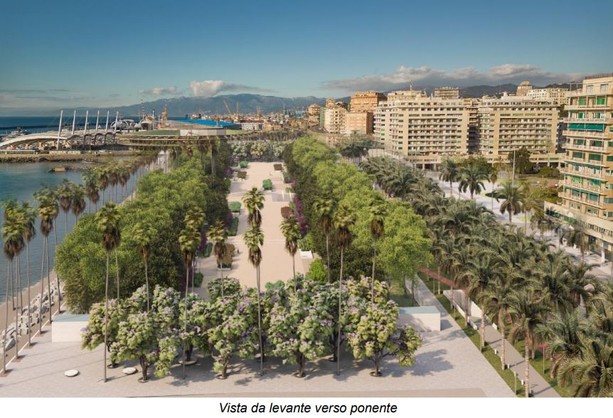 Waterfront di Levante, tutto pronto per il nuovo parco di piazzale Kennedy, approvato il progetto