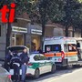 Donna investita in Corso Dante, trasportata in ambulanza