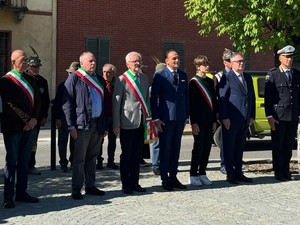 Cirio a Dronero per il 25 Aprile: "La festa della Liberazione è la festa della Libertà". Poi lancia un appello ai ragazzi