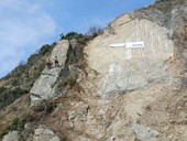Frana sull'Aurelia, fatto brillare il masso 'ciclopico' con 300 kg di esplosivo Frana sull'Aurelia, fatto brillare il masso 'ciclopico' con 300 kg di esplosivo