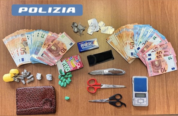 Droga nascosta tra le siepi e sugli alberi nei giardini delle Trincee: due gli arrestati Droga nascosta tra le siepi e sugli alberi nei giardini delle Trincee: due gli arrestati