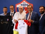 Calcio | Vado. Matteo Marani al “Chittolina”, il presidente della Lega Pro ha incontrato i vertici rossoblu Calcio | Vado. Matteo Marani al “Chittolina”, il presidente della Lega Pro ha incontrato i vertici rossoblu