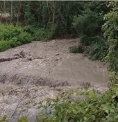 Maltempo in alta Valle Ellero, chiuse le prese dell'acquedotto: "Acqua solo per usi strettamente necessari"