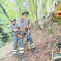 Restano bloccati nel greto di un torrente a Duno, due ragazzi salvati dai soccorritori