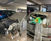 Viaggio nel garage trasformato in sfasciacarrozze: "E' un museo dell'orrore, ora le smontano pure" [FOTO e VIDEO]