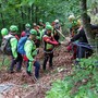Ritrovata in un canalone a 1.700 metri la donna dispersa nel vallone di San Bernolfo, in valle Stura. In corso le operazioni di recupero