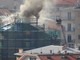 Savona, incendio tetto in via Bartoli: vigili del fuoco mobilitati (FOTO e VIDEO)