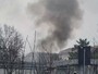 Parco Sempione, incendio nel cantiere dopo lo sgombero degli abusivi [VIDEO]