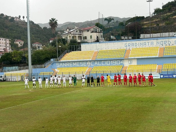 Sanremese-Millesimo, in campo per la Coppa: turnover per Festa e Macchia, in palio i sedicesimi (LIVE) Sanremese-Millesimo, in campo per la Coppa: turnover per Festa e Macchia, in palio i sedicesimi (LIVE)