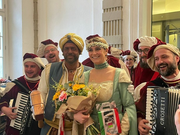 Il Carnevale di Mondovì ha la sua Bela, Cecilia Turbiglio [FOTO E VIDEO]