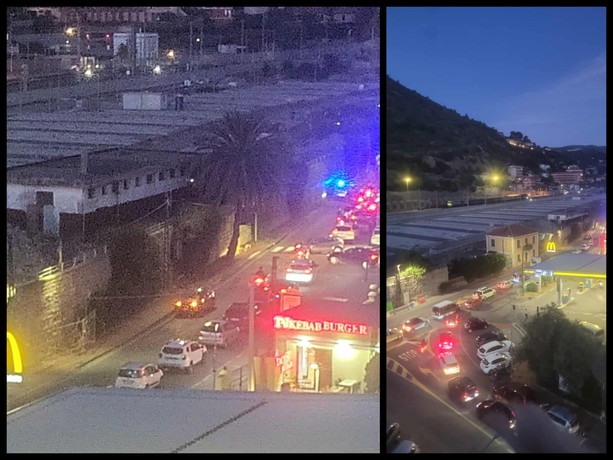 Ventimiglia, scontro tra scooter in corso Genova: muore un uomo (Foto e video)