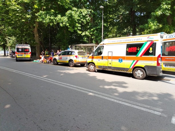 Incidente a Savona: grave un’anziana che stava scendendo da un autobus di linea