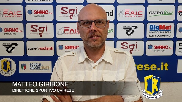 Calcio. Si chiude una pagina ricca di cairesità: Matteo Giribone non è più il direttore sportivo gialloblu
