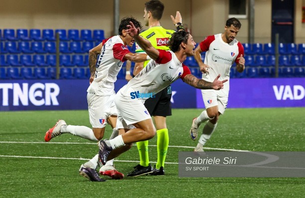 Calcio | Vado. Gol da centravanti per Mirko Lazzarini: "Noi braccetti possiamo spingere, ora dritti per la nostra strada" Calcio | Vado. Gol da centravanti per Mirko Lazzarini: "Noi braccetti possiamo spingere, ora dritti per la nostra strada"
