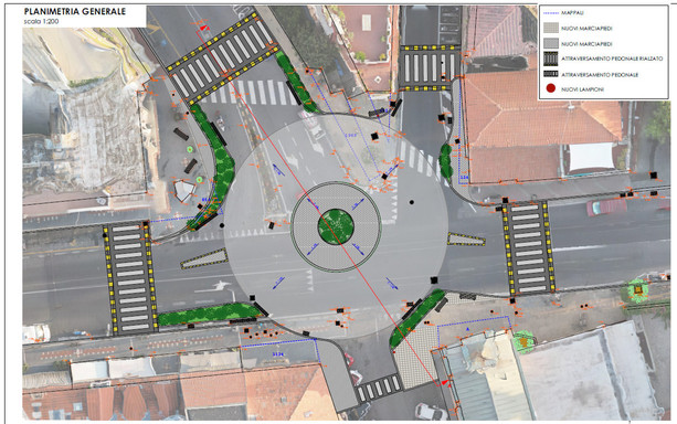 Sanremo: dovevano partire a settembre ma la burocrazia rinvia a marzo i lavori per la rotonda di San Martino