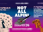 Grafiche del Liguria Pride contro gli alpini, il centrodestra attacca Salis: "Si dissoci e chiarisca sul patrocinio" Grafiche del Liguria Pride contro gli alpini, il centrodestra attacca Salis: "Si dissoci e chiarisca sul patrocinio"