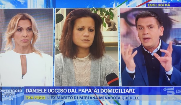 L’amica della mamma del piccolo Daniele a "Pomeriggio Cinque": «Il bambino aveva paura. Il papà ha architettato tutto» L’amica della mamma del piccolo Daniele a "Pomeriggio Cinque": «Il bambino aveva paura. Il papà ha architettato tutto»