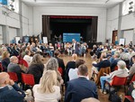 Pienone per il M5S allo Sporting Dora con "Nova": "Noi strumenti del cambiamento. Per elezioni candidati di rottura"