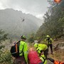 Escursionista cade su un sentiero a Valdieri: soccorso in elicottero sotto il temporale