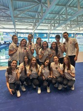 Campioonato italiano assoluto estivo di nuoto artistico, la Rari Nantes è campione d'Italia