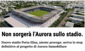 Il progetto stadio di Aurora Immobiliare? A Lucca e Rimini è finito nel nulla. Motivazioni: «Non è sostenibile», «Serie lacune» Il progetto stadio di Aurora Immobiliare? A Lucca e Rimini è finito nel nulla. Motivazioni: «Non è sostenibile», «Serie lacune»
