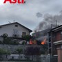 Incendio ad Asti domato in tempo dai Vigili del Fuoco [FOTO E VIDEO]