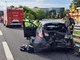 Incidente stradale in Autolaghi, coinvolti auto e tir: due feriti e ancora code